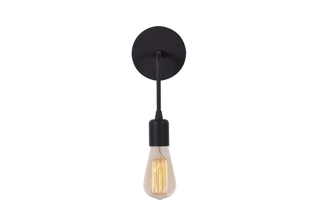 Vegg lampe Lysar Svart v:2742514
