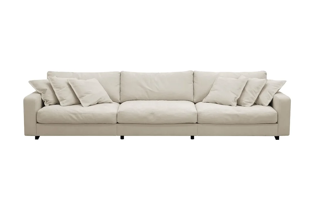 Valencia ekstra dyp 5-seters sofa i chenille v:7043331