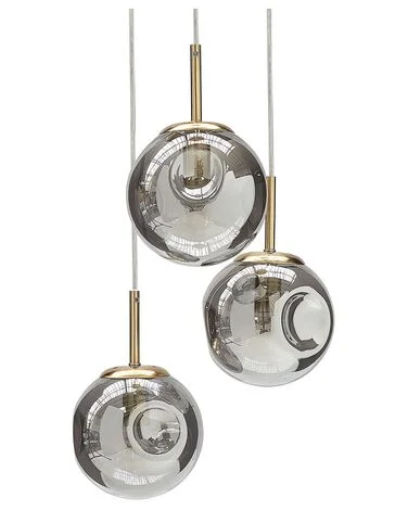 Pendellampe RALFES Glass Messing v:3481008