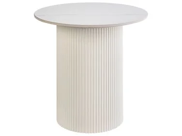 Sidebord LEONA Keramikk Lys beige v:8018922 Sidebord LEONA Keramikk Lys beige v:8018922