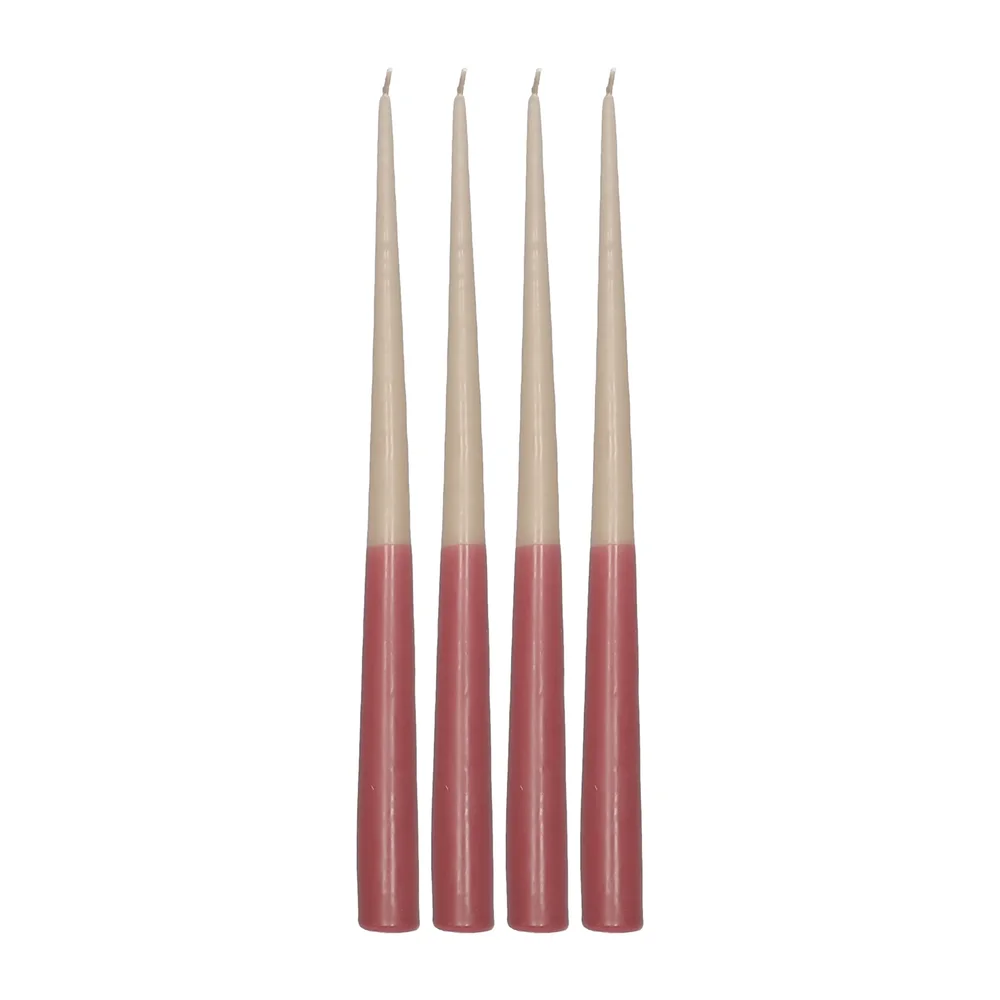 Affinity antikklys tofargede 4-pakning 32cm v:1170072 Affinity antikklys tofargede 4-pakning 32cm v:1170072