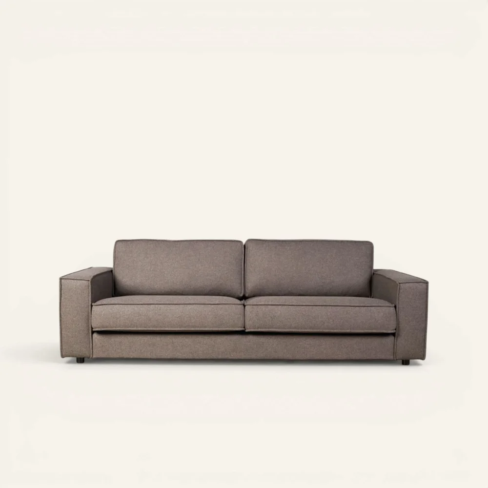 3 seter sofa brun – 222x95x79 cm v:9069928 3 seter sofa brun – 222x95x79 cm v:9069928