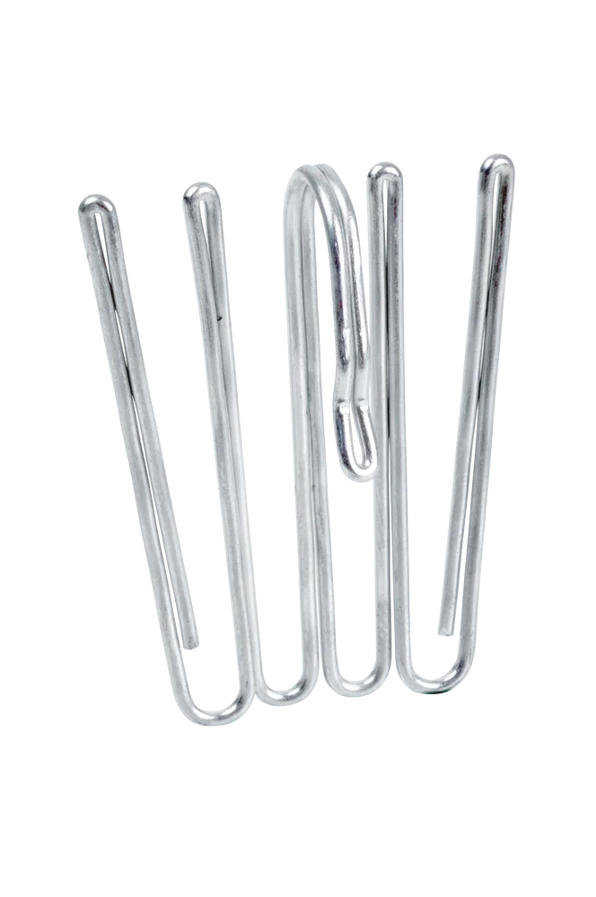 ARDEN 10-pk 4-fingerkrok – høy – Sølv – Tekstiler | m v:2101677 ARDEN 10-pk 4-fingerkrok – høy – Sølv – Tekstiler | m v:2101677