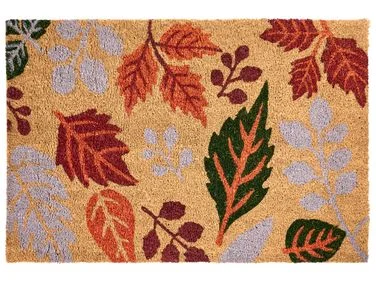 Dørmatte DAGATAN Flerfarget 60 x 90 cm Blad Kokosfiber v:2981658 Dørmatte DAGATAN Flerfarget 60 x 90 cm Blad Kokosfiber v:2981658