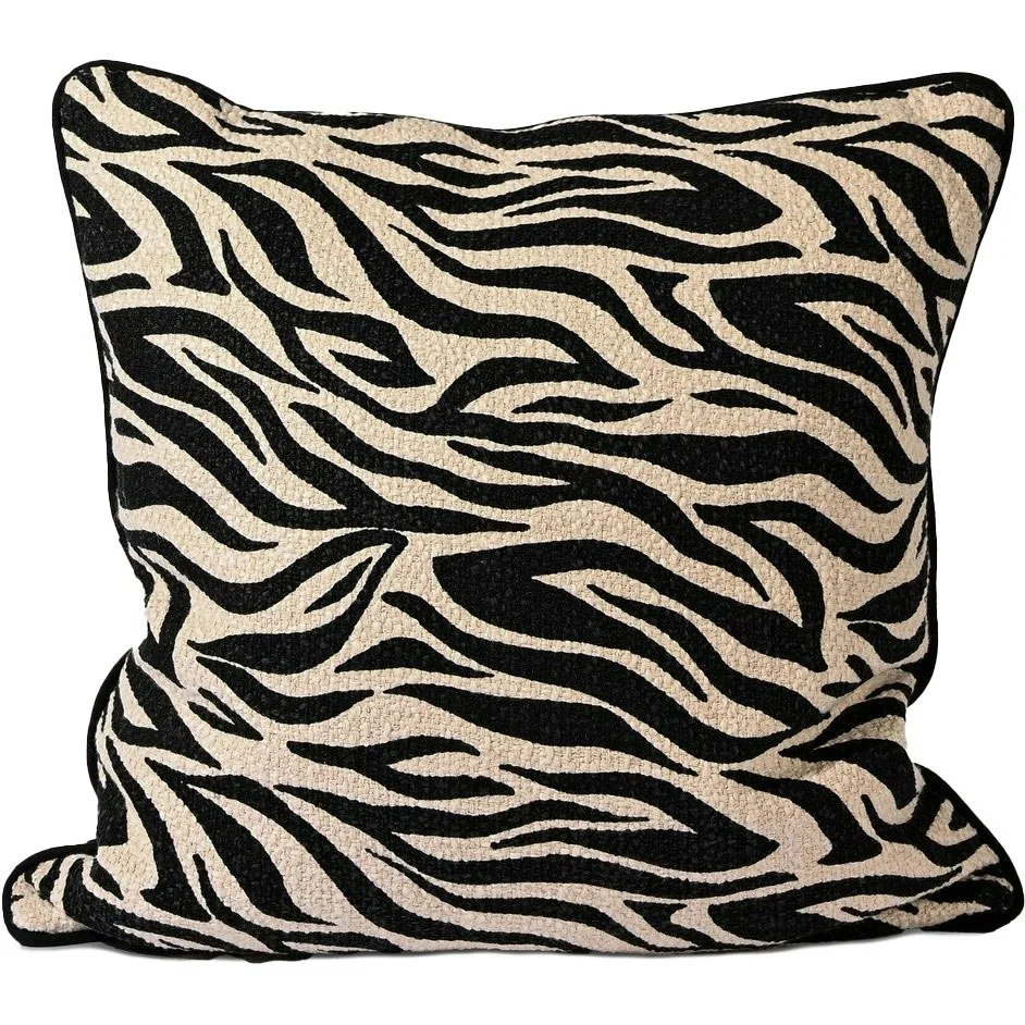 Anima Zebra Pute 50×50 cm, Sort v:2015745 Anima Zebra Pute 50×50 cm, Sort v:2015745
