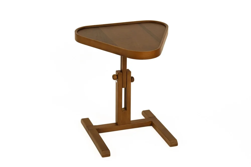 Sidebord Wallxpert Opus Ucgen (46 x 43 x 46 cm) Valnøtt v:9379437
