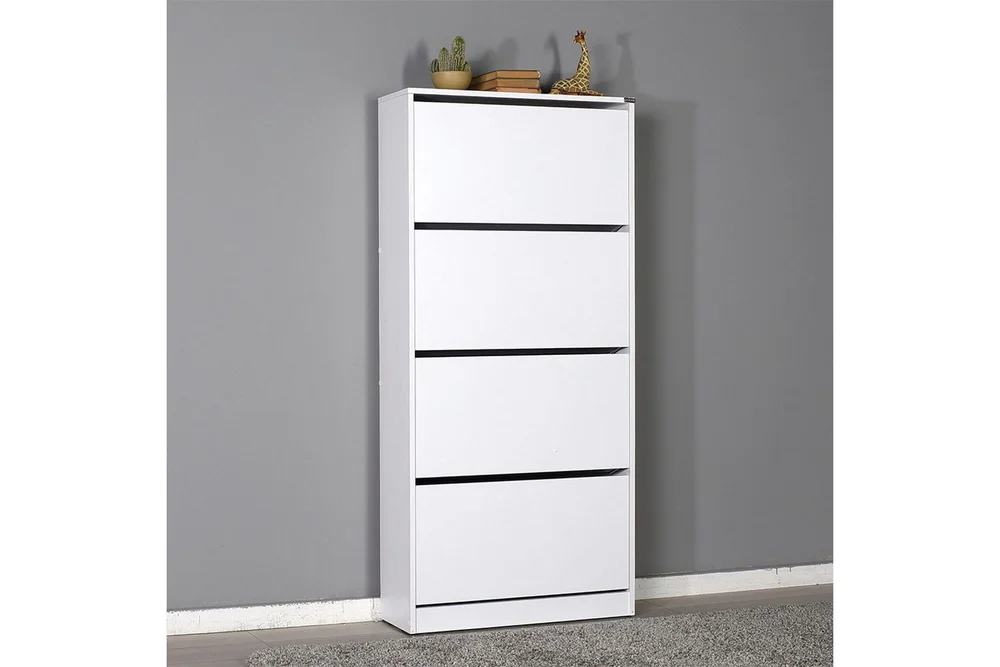 Shoe Cabinet Hvit v:6065195