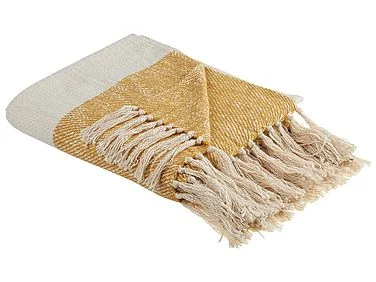 Pledd SALME 130 x 170 cm Beige v:3618395