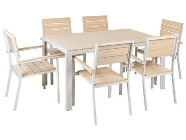 Spisegruppe til uteplassen 6-seters COMO Beige v:3464665 Spisegruppe til uteplassen 6-seters COMO Beige v:3464665
