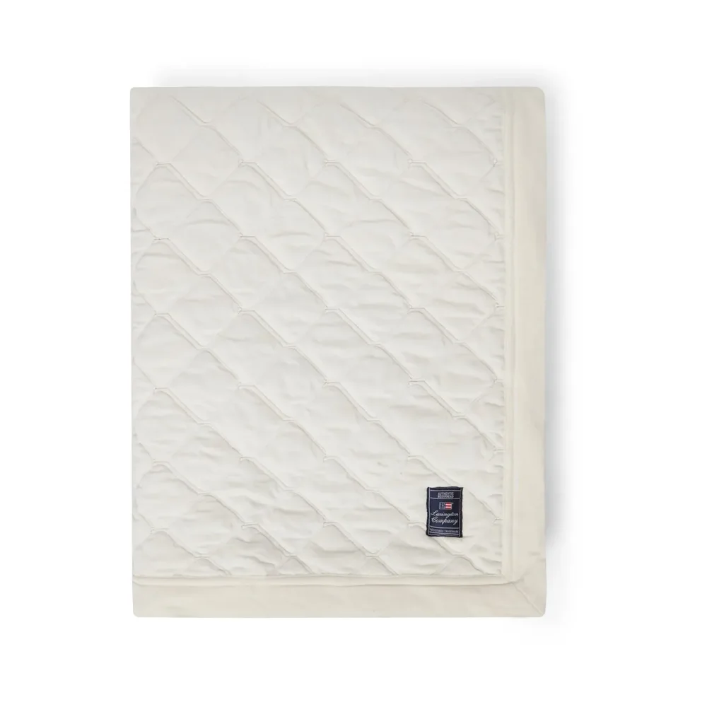 Quilted Organic Cotton Velvet sengeteppe 240 x 260 cm v:5519695 Quilted Organic Cotton Velvet sengeteppe 240 x 260 cm v:5519695