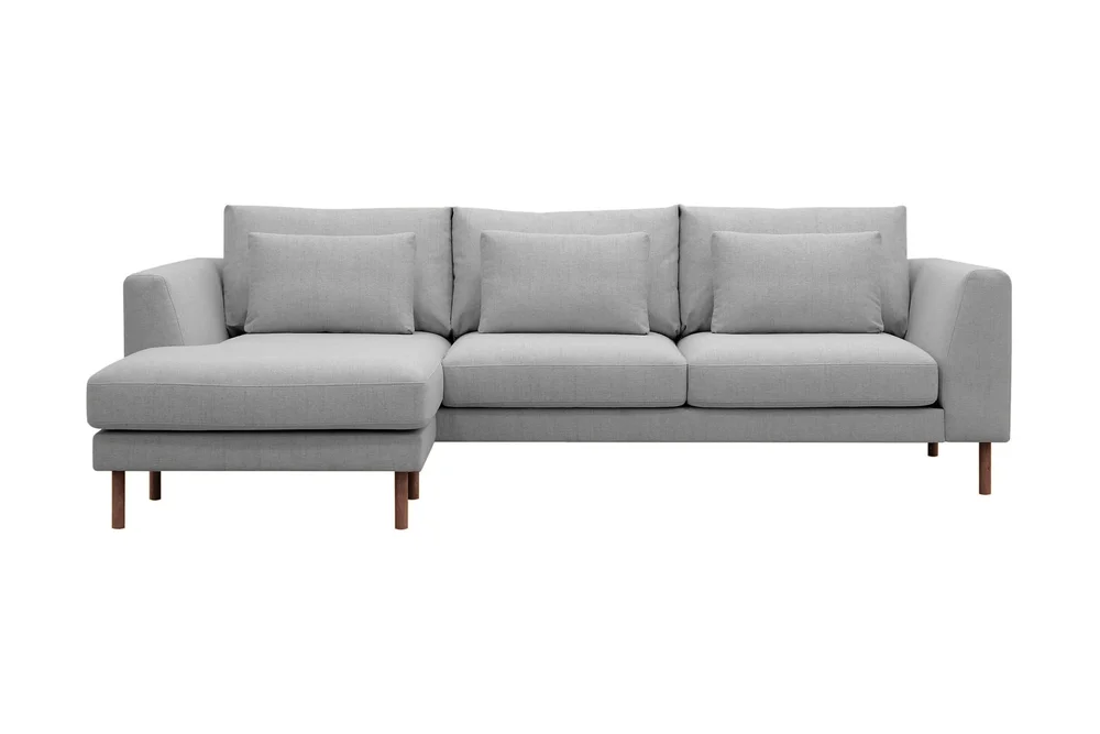 Florenz 3-seters Venstrevendt L-formet Sjeselongsofa i Stoff v:9051417