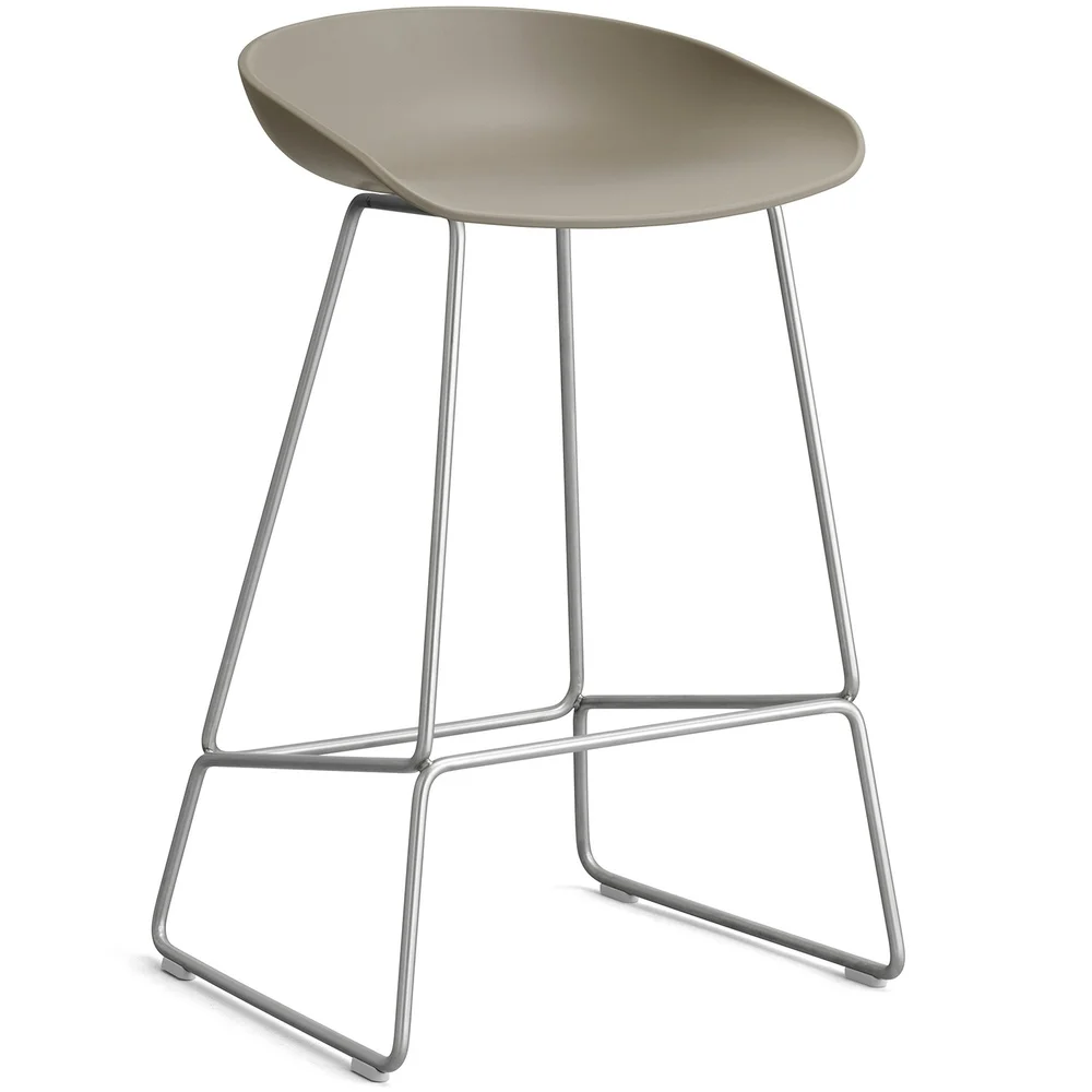 AAS 38 2.0 Barstol 65 cm, Rustfritt Stål / Khaki v:432953 AAS 38 2.0 Barstol 65 cm, Rustfritt Stål / Khaki v:432953