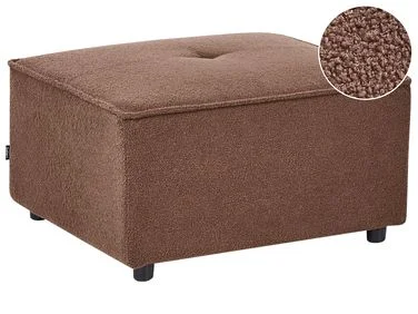 Fotskammel AXEBO Bouclé Brun v:2295649