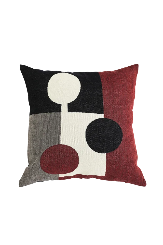 LIA Pute 50x50 cm - Rød - Tekstiler | m v:9846897