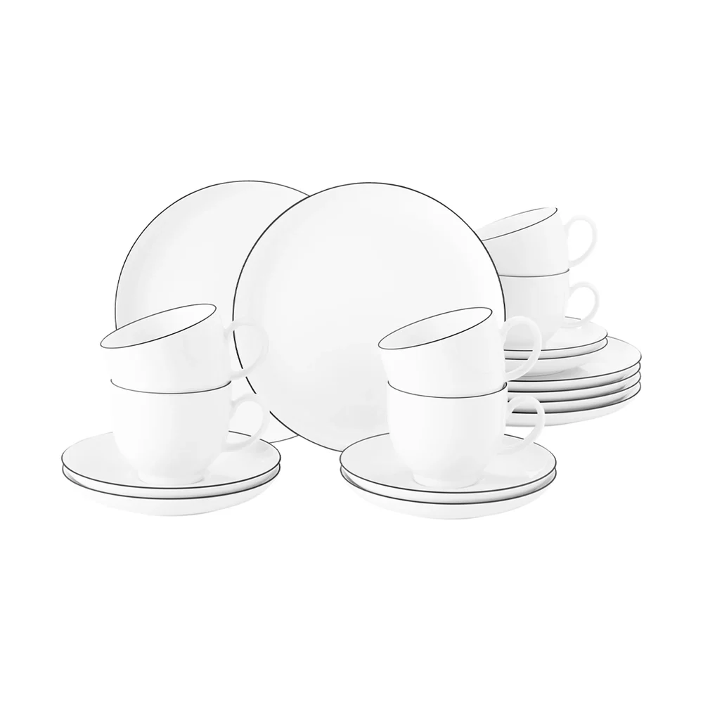 Lido black line kaffeservise 18 deler v:8280352 Lido black line kaffeservise 18 deler v:8280352