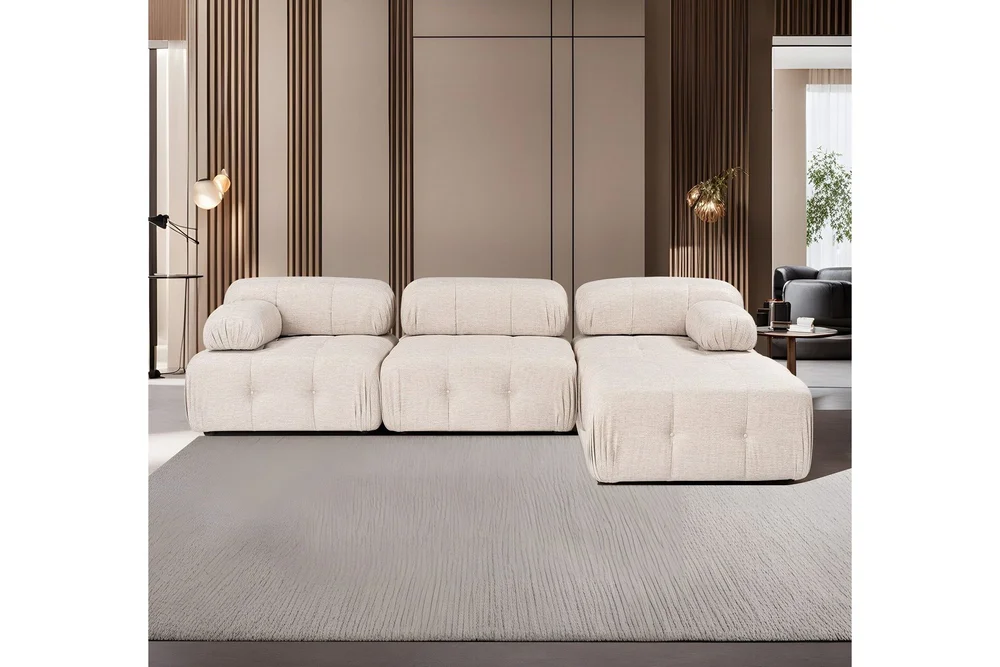 Belgin Hjørnesofa 3-seter v:9590647 Belgin Hjørnesofa 3-seter v:9590647