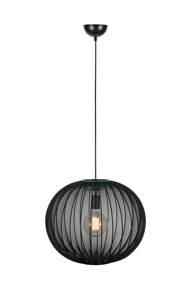Pendellampe Florence 50 cm – Svart – Belysning | m v:6667577 Pendellampe Florence 50 cm – Svart – Belysning | m v:6667577