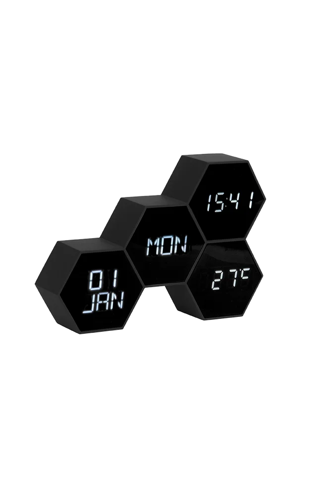Alarmklokke Six In The Mix – Svart – Dekor | m v:5318488 Alarmklokke Six In The Mix – Svart – Dekor | m v:5318488