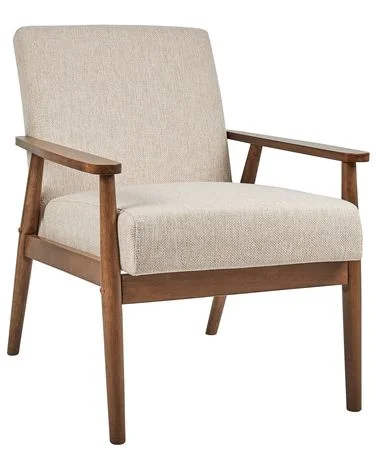 Lenestol ESRUM Mørkebrun/beige v:8635740 Lenestol ESRUM Mørkebrun/beige v:8635740