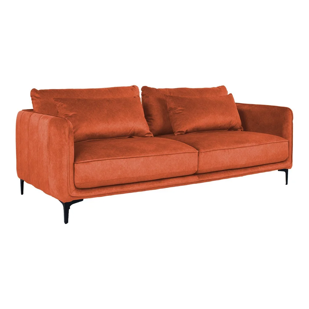 Sofa HOME4YOU Bianka 3-seter Oransje v:9220032 Sofa HOME4YOU Bianka 3-seter Oransje v:9220032