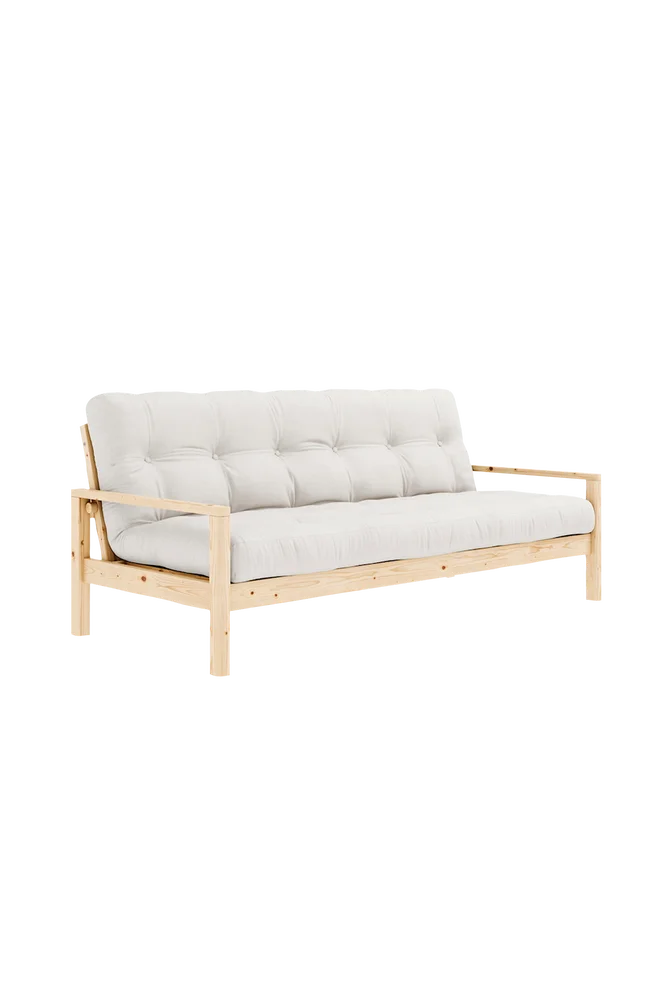 SOVESOFA KNOB - Hvit m v:5826636