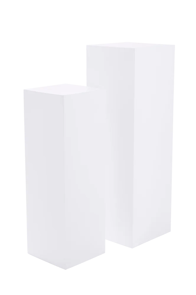 TORRANCE pidestall 2-pk – Hvit m v:9850680
