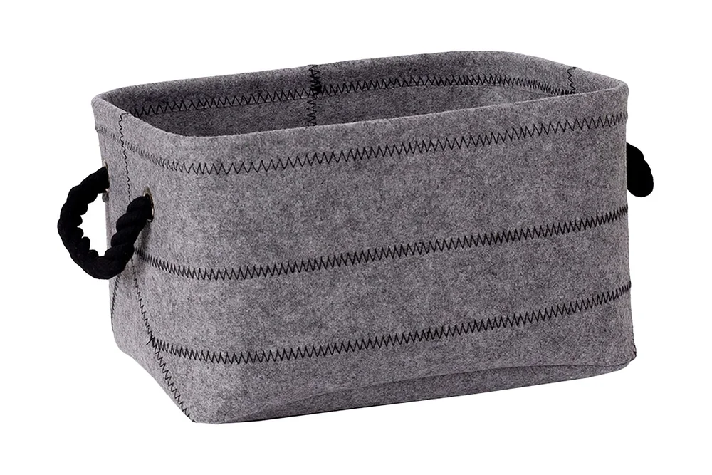 Max Felt-4 Stoffboks Lysegrå v:6815972