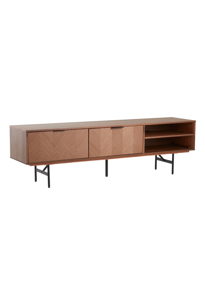 DUVBERG tv-benk 40×180 cm – Brun m v:3061420 DUVBERG tv-benk 40×180 cm – Brun m v:3061420