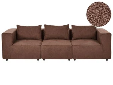 Modulsofa 3-seter AXEBO Bouclé Brun v:2525525