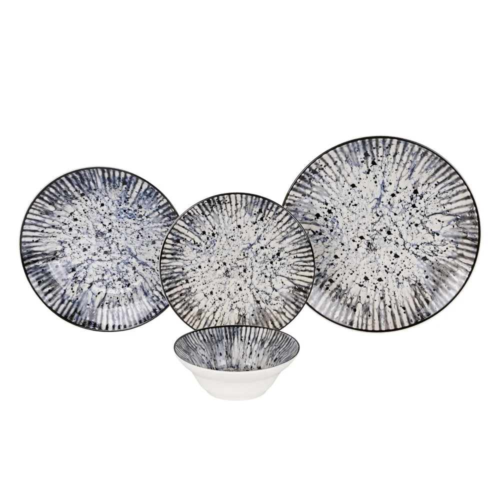 Middagsservise (24 deler) Opviq Rock (32 x 32 x 29 cm) Flerfarget v:6314693 Middagsservise (24 deler) Opviq Rock (32 x 32 x 29 cm) Flerfarget v:6314693