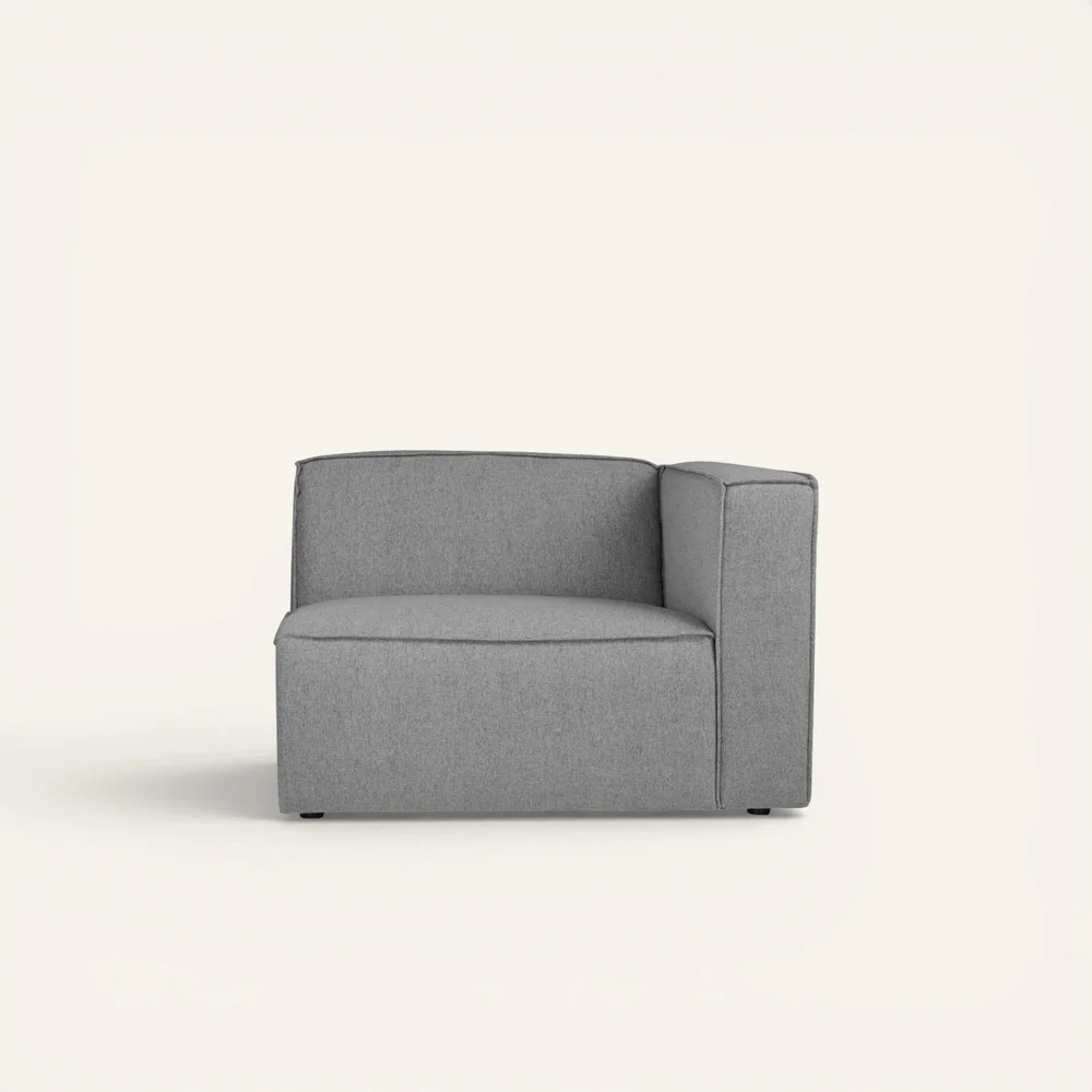 Modul 1,5 seter armlene høyre grå – 110x93x73 cm v:8429455 Modul 1,5 seter armlene høyre grå – 110x93x73 cm v:8429455
