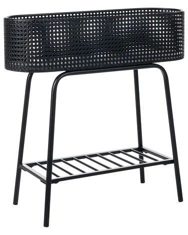 Pidestall LINNAEA 60 cm Metall Svart v:7391234
