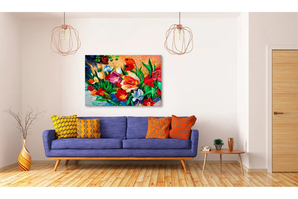 Tavle Art Of Colours: Tulips 120X80 v:1765224