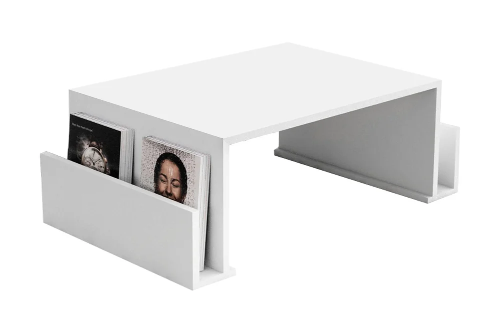 Elegancia Sofabord 95 cm med TidningsOppbevaring v:3880455