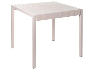 Spisebord til hagen BARTICA 81 cm 84 cm Beige v:1957889 Spisebord til hagen BARTICA 81 cm 84 cm Beige v:1957889