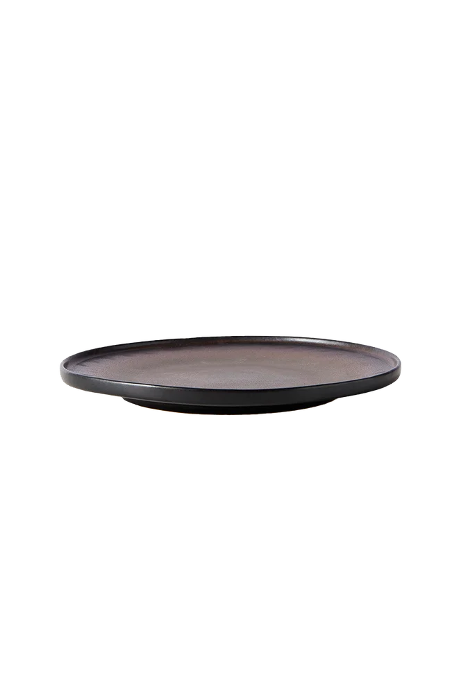 Desserttallerken Ceto diameter 22 cm - Brun - Kjøkken & husholdning | m v:3312141