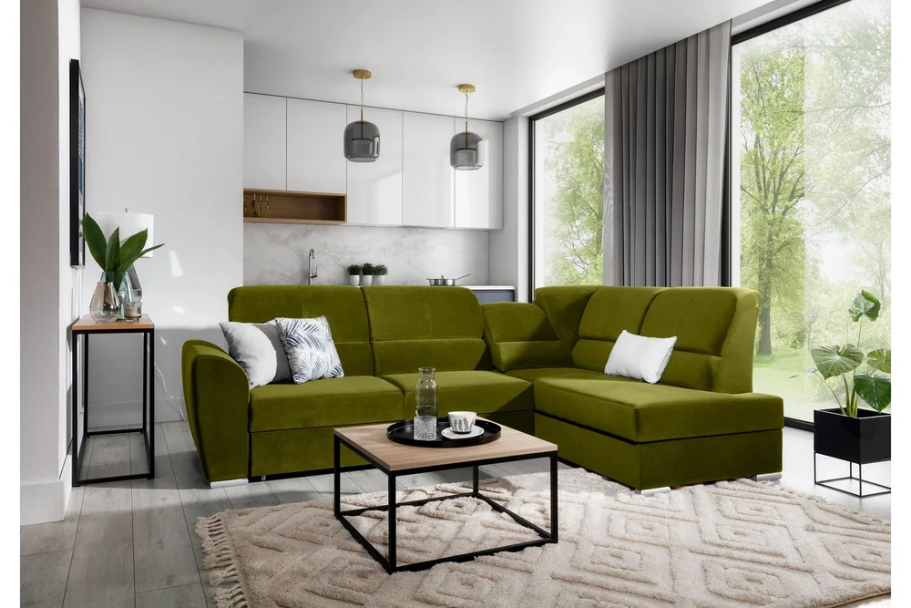 Sajmon Sovesofa m. Sjeselong 3-seter v:1880082