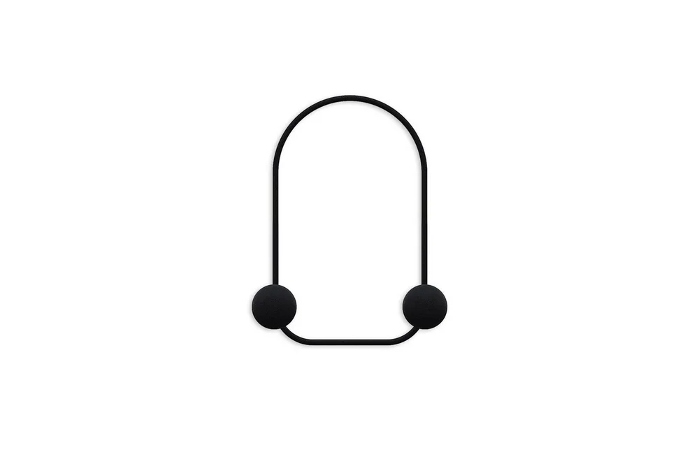 Metall Vegghook Frosk Svart v:4827539 Metall Vegghook Frosk Svart v:4827539