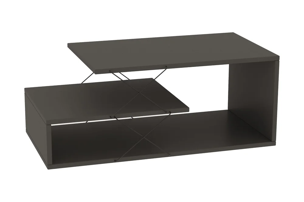 Moengo Sofabord 100 cm med Oppbevaringshylle v:3328844
