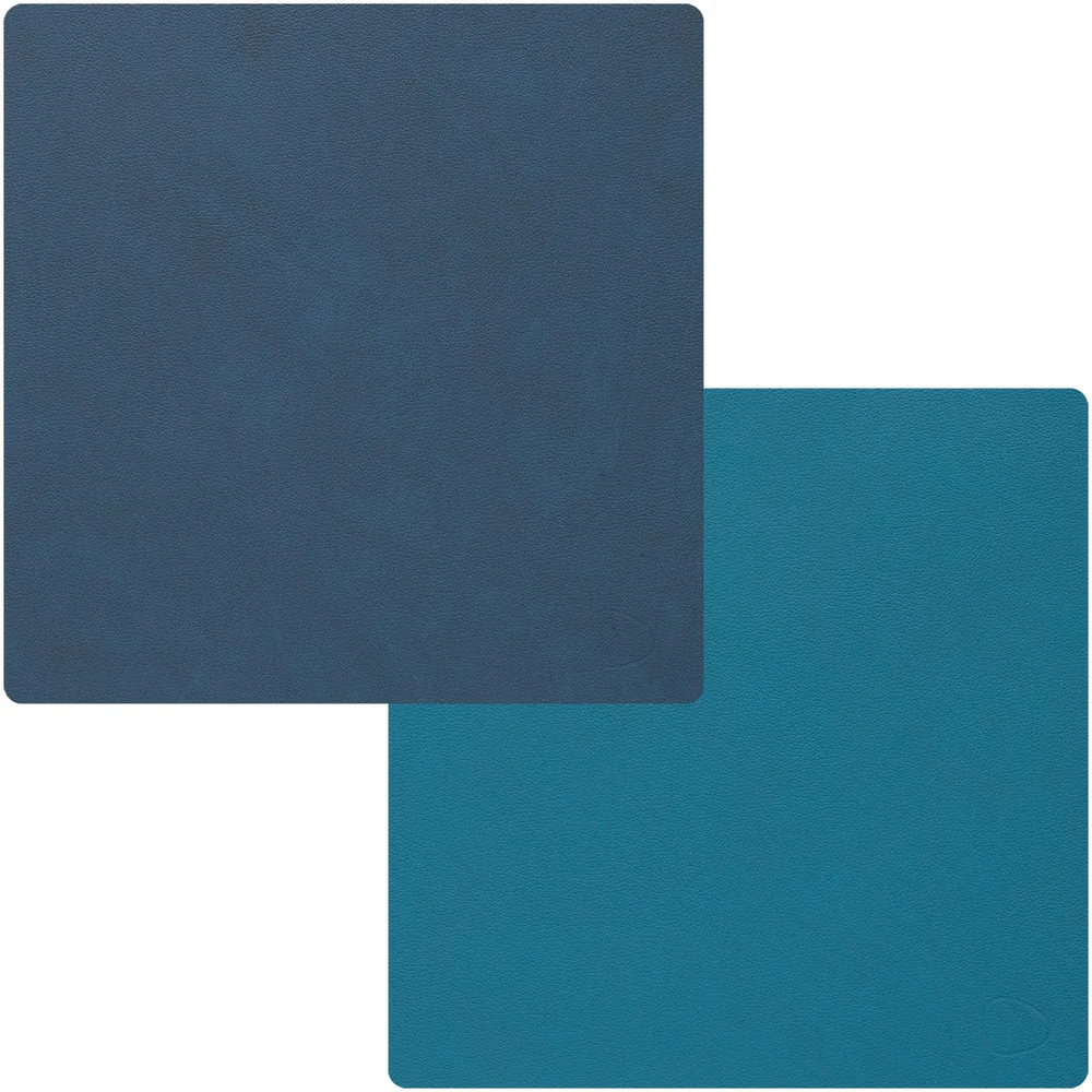 Square S Bordbrikke 28x28cm, Petrol/Midnight Blue v:5939807