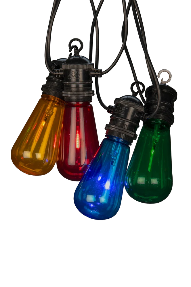 Lyssett 10 pære erstatning. LED 450cm – Svart – Belysning | m v:1336734 Lyssett 10 pære erstatning. LED 450cm – Svart – Belysning | m v:1336734
