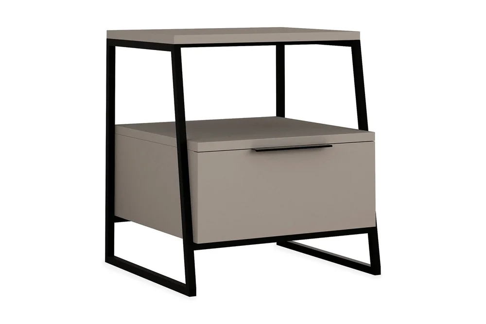 Bodsjö Nattbord 45 cm med Oppbevaring Hylle+ Luke v:3007210
