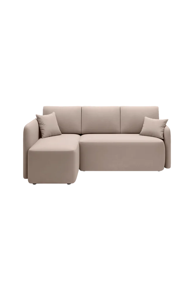 Hadson hjørnesovesofa - Beige m v:7514463