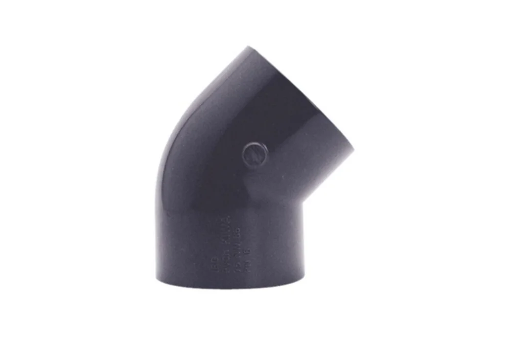 Vinkel PVC Planet Pool 45° Ø 50 mm v:9121539