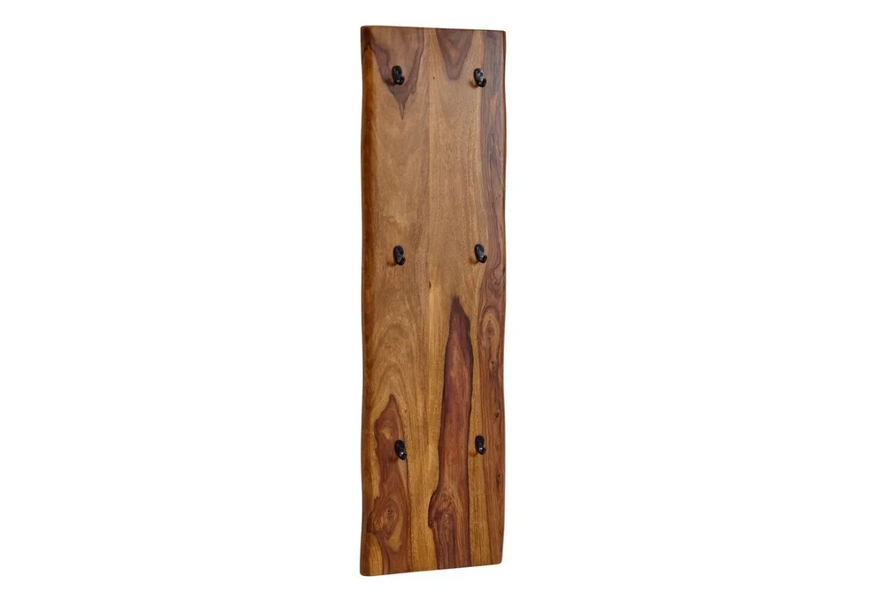 Garderobe Wohnling Vegghengt knaggrekke laget av massivt tre, to-rads krokrekke v:4687533 Garderobe Wohnling Vegghengt knaggrekke laget av massivt tre, to-rads krokrekke v:4687533