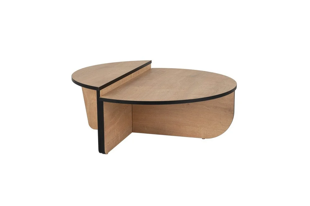 Sofabord Mukund Honey Oak Black v:1656422