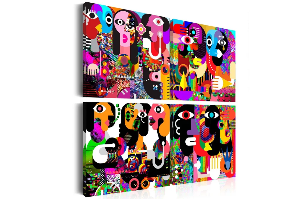 Bilde Abstract Conversations 80x80 v:1124235