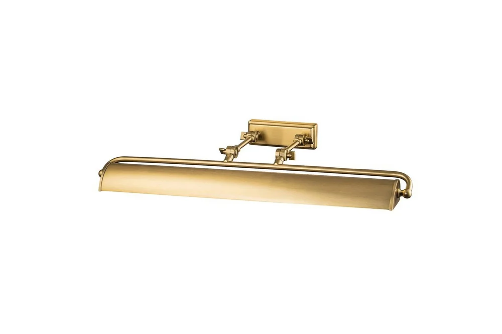 Bildebelysning Elstead Lighting Winchfield 703x127x318 mm, Aldret Messing v:2943903