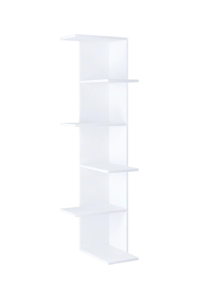 Hjørnehylle Balos Xl – Hvit m v:7032548 Hjørnehylle Balos Xl – Hvit m v:7032548