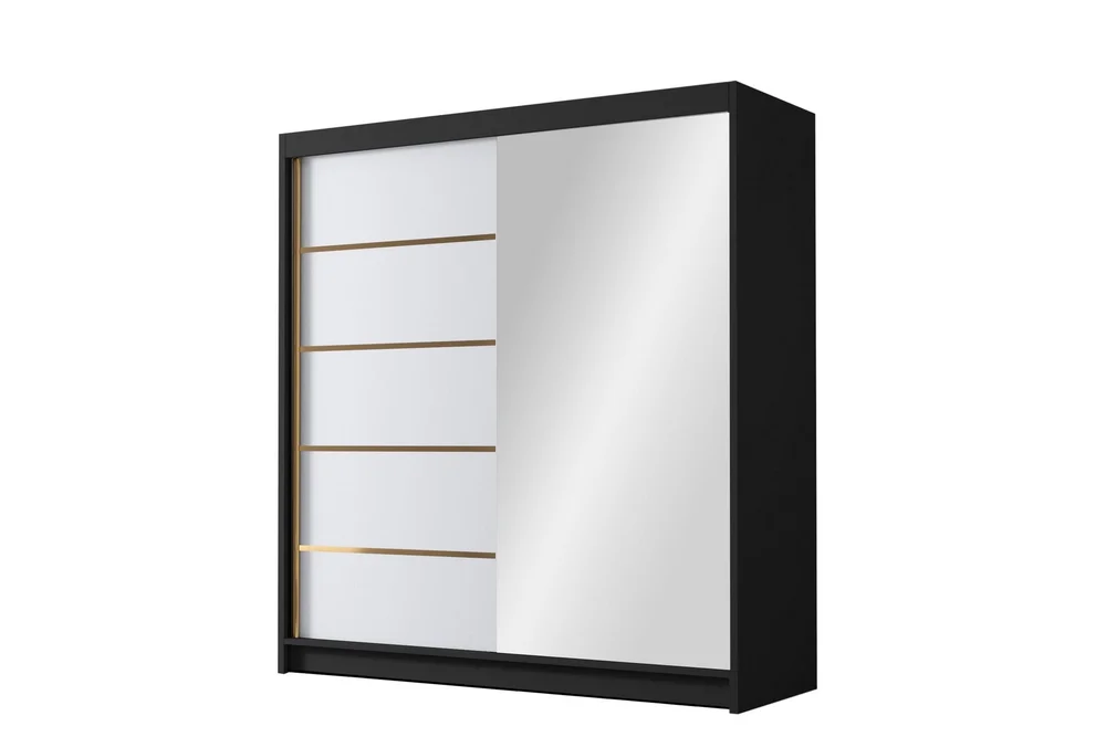 Chavez Garderobe med Speil 180x215 cm v:8850697